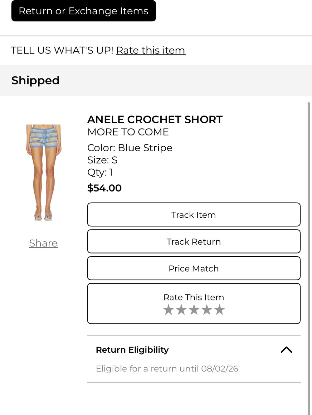 NWT MORE TO COME ANELE CROCHET SET - Picture 7 of 8